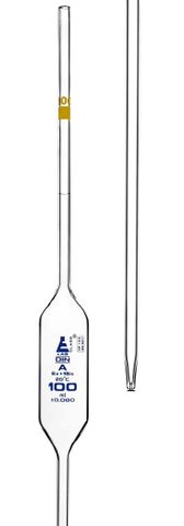 Pipette volumetric Class A 100ml blue