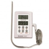 Thermometer digital 300C w/probe & timer