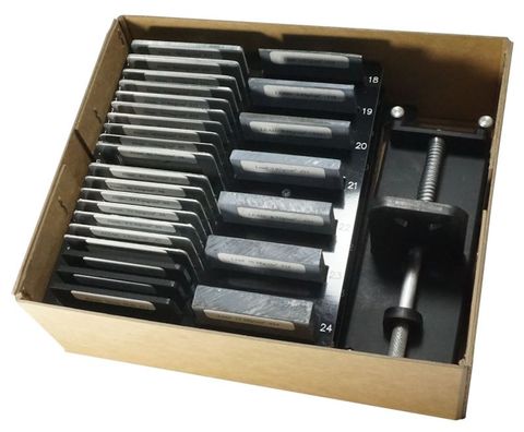 Absorber set for radiation study