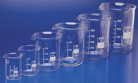 Beaker low form glass 400ml  [WSL]