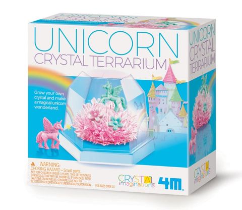 Crystal Growing - Unicorn Terranium