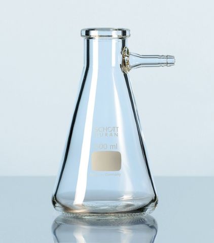 Filtration flask glass side arm 250ml