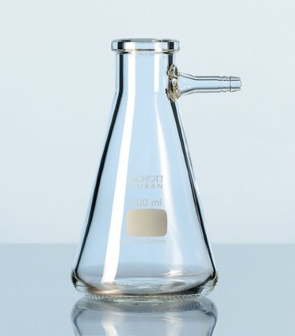 Filtration flask glass side arm 100ml