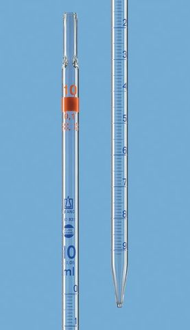 Pipette graduated class A 5x0.1ml [WSL]