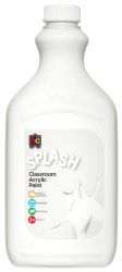 Splash Classroom Acrylic Paint 2L White