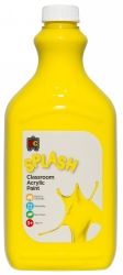 Splash Classroom Acrylic Paint 2L Yellow
