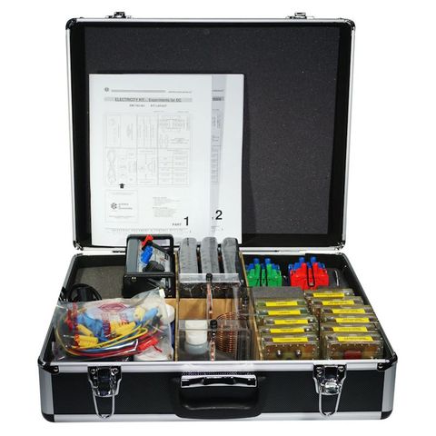 Electricity kit standard in alum. case