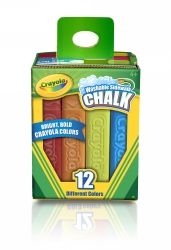 Chalk Crayola sidewalk washable asst col