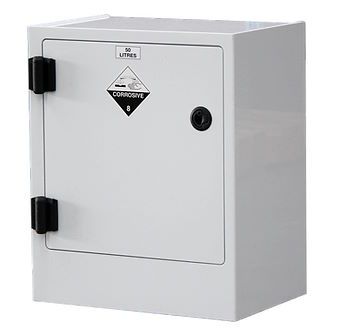 Cabinet "CORROSIVE" 50L 1d 1 shelf poly