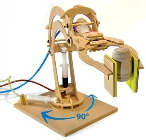 Pathfinders Hydraulic robotic arm