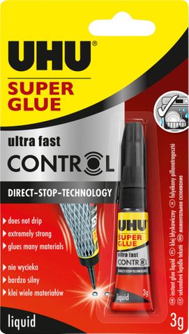 Glue UHU super glue ultra fast 3g