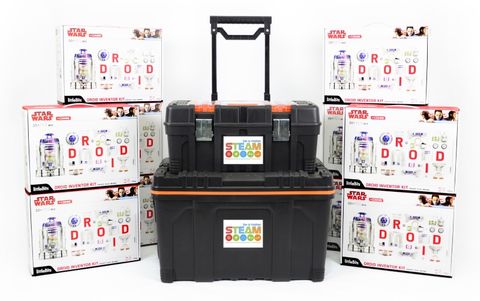 Star Wars Droid kits (10) & storage