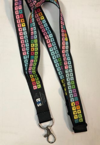 Chemistry lanyard