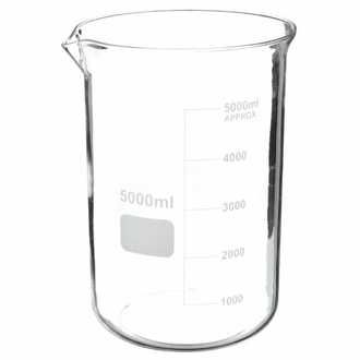 Beaker low form glass 5000ml economy