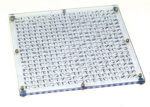 Magnetic field demonstration plate large