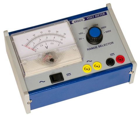 Analog Voltmeter 0-500V 6 ranges