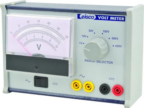 Voltmeter 0-1-10-30-100-300-500V AC/DC