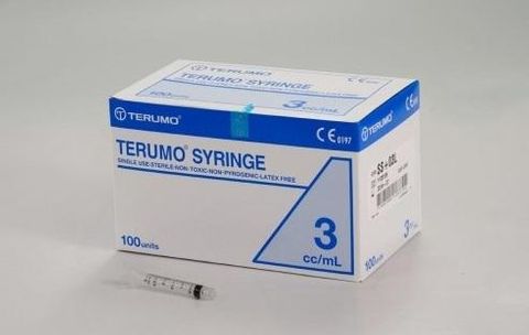 Syringe disposable plastic 3ml Luer Lock