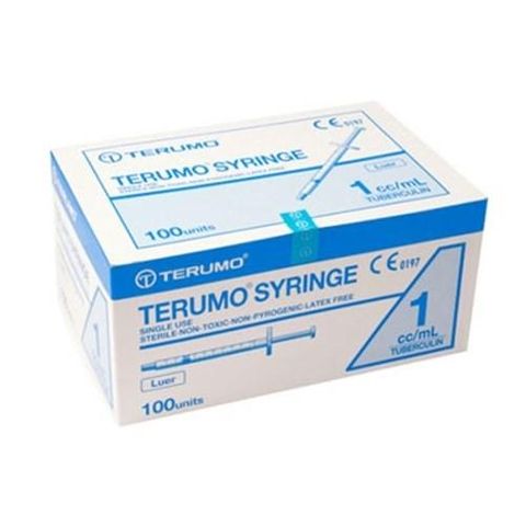 Syringe disposable plastic 1ml TB