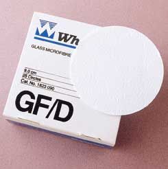 Glass Fibre Paper No.GF/D 90mm 2.7um