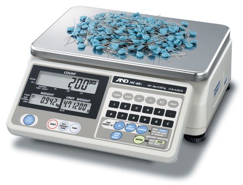 Scale counting 15kg x 2g