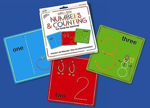 Wikki Stix - Numbers & Counting Cards