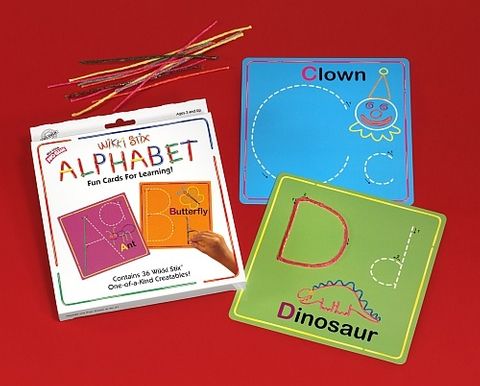 Wikki Stix - Alphabet card set