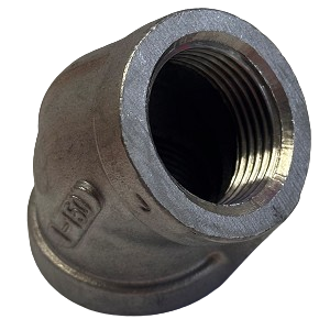 20 (3/4") BSP T316 150# 45Deg MF Elbow (Male Female)