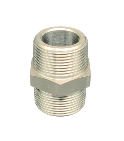 NPT Hexagon Nipple F316L