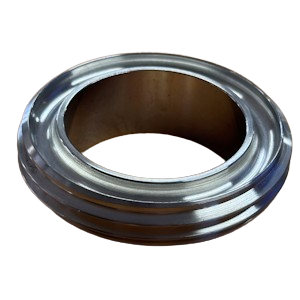 2" BSM T316L Flat-Faced Welding Male Part