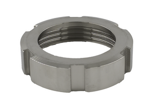 1.1/2" RJT T304 Round Slotted Nut