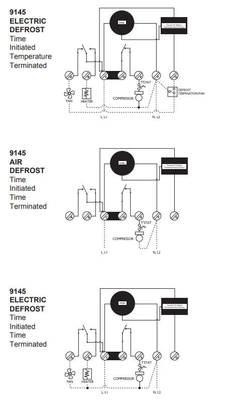 PARAGON COMMERCIAL DEFROST TIMER DIGITAL