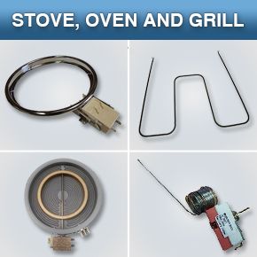 STOVE OVEN GRILL SPARE PARTS