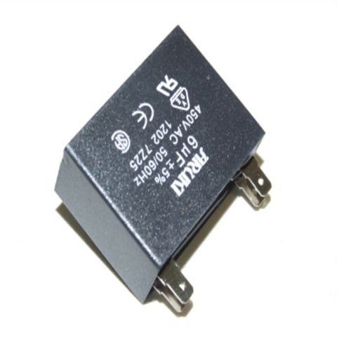 6UF AIRCON SQUARE CAPACITOR 450VAC