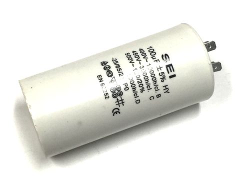 RUN CAPACITOR 100µF 450VAC