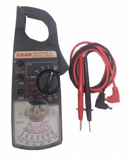 CLAMP METER ANALOGUE WITH LEADS
