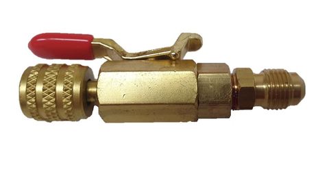 R410A ADAPTOR BALL VALVE 5/16M - 5/16F