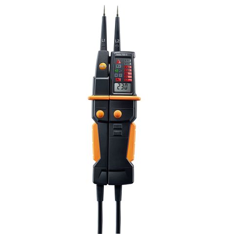 TESTO 750-3 VOLTAGE TESTER + LC DISPLAY