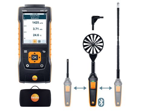 TESTO 440 DELTA P AIR FLOW COMBO KIT 2