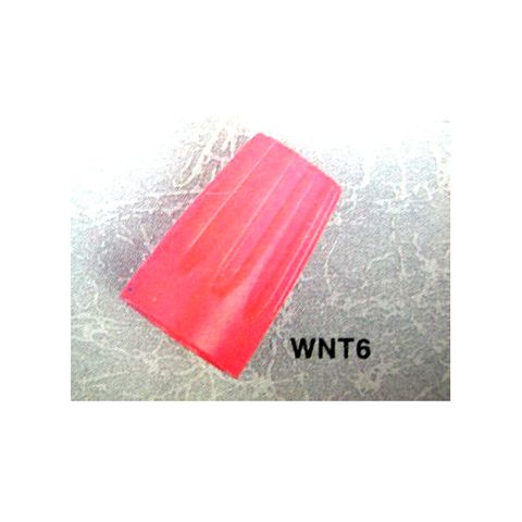 Wire nuts twist on wire joints RED