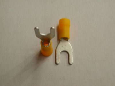 Y connector term yellow end M6 1/4