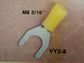 Y connector term yellow end M8 5/16