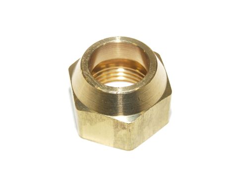ICS Industries - 1/4 OD Brass Forged Flare Nuts (10 Pack)
