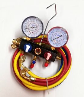 72"-3HOSES R404/134A R22 MANIFOLD W/ SG