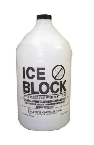 ICE BLOCK ANTI FREEZE HEAT TRANSFER 1GAL