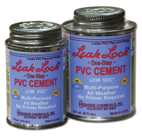 LEAK LOCK PVC CEMENT PRIMERLESS 4OZ CAN