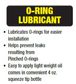 O RING LUBRICANT 4oz