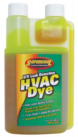 HVAC UV DYE CONCENTRATE 16oz BOTTLE