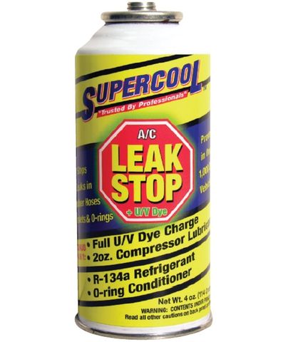 SUPER LEAK STOP 4OZ R134A AEROSOL ST27