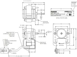 FASCO 4.3W 2P S/S CW 240V 1SP J06BM15J